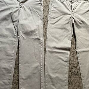 Two Boys Size 16 khaki Chino Dickies Pants